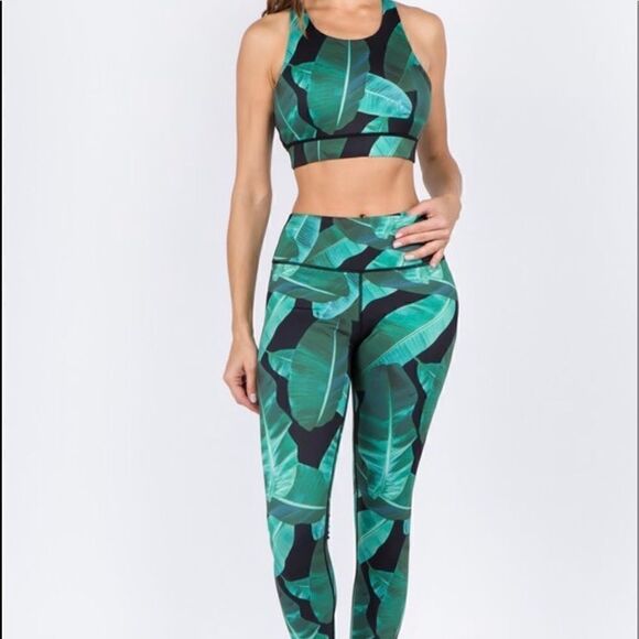 Yelete Tropical green Active Set - Picture 6 of 9